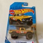 - '70 Dodge Power Wagon - Hot Wheels - 2021 - új dobozos - 1: 64 Off-Road autó modell - 1ft nmá fotó