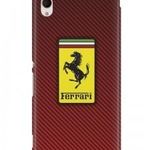 Ferrari mintás Sony Xperia M4 Aqua tok hátlap fotó