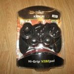 Kraun VibePad Rezgő Gamepad Controller USB Kontroller PC-hez Játékvezérlő 12 gombos Joystick fotó