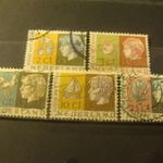 Hollandia pecsételt sor 1953 kat.ár 12 euro fotó