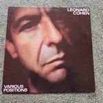 Leonard Cohen Various Positions 1984 eredeti Holland nyomású Lp Hallelujah fotó