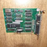 8 BIT ISA I/O Serial vezérlókártya fotó