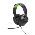 JBL Quantum 100 gamer headset zöld-fekete (JBLQ100XBLKGRN) (JBLQ100XBLKGRN) fotó