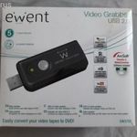 USB videorögzítő adapter, Ewent EW3705 fekete fotó