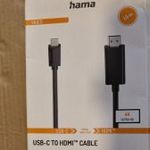 Kábel HAMA USB Type-C/HDMI 1, 5m 00200718 fotó