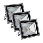 5 db Showlite FL-2050 LED mozgásérzékelős fényszóró, reflektor, lámpa IP65 50 Watt 5500 lumen fotó