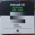 MAXELL UD 25-120 740m. (2400ft) ORSÓS MAGNÓSZALAG 18cm MAXELL UD 25-120 ORSÓS MAGNÓ SZALAG fotó