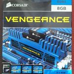 Corsair Vengeance 8GB (2x4GB) DDR3 1600MHz Ram Hibátlan, újszerű állapotban, dobozában eladó! fotó