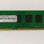 Rammax 4GB DDR3 1333MHz cl9 memória fotó