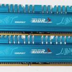 Kingmax 4GB (2x2GB) DDR3 1600MHz cl9 memória fotó