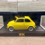 Fiat 500 KK-SCALE 1/12 1: 12 fém autó modell fotó