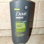 Dove Men+Care Sport Active tusfürdő Fresh Body and Face Wash 400 ml fotó