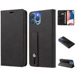 Huawei Nova Y90, Oldalra nyíló tok, stand, kártyatartóval, kézpánttal, Wooze Business Plus, feket... fotó