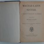 Burián János (szerk.): Magyar-latin szótár - A középiskolák számára, fotó