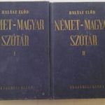 Halász Előd: Német-magyar szótár I-II.(*13) fotó