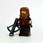 Hegyvidéki vadász EREDETI LEGO egyedi minifigura - Castle Kingdoms - Új fotó