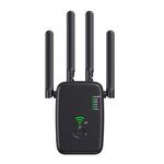 Urlant Wi-Fi WLAN Jelerősítő Repeater, 2, 4GHz Wi-Fi, LAN/WAN Ethernet port, WPS, 300Mbps, 4 anten... fotó