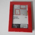 Ikea piros színű képkeret 10x15-ös új fotó