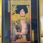 Gustav Klimt Judith I. fali kép keretben fotó