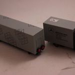 2 db H0 Mercedes kamion + trailer, Herpa 1/87 fotó