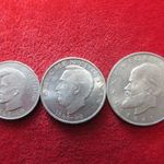 TÁNCSICS SOR 5, 10, 20 FORINT 1948 ( I. ) EZÜST: 60g kiv , kis peremhiba fotó