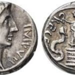 Augustus (Caius Octavius) i.e.27- i.sz.14 Silver Quinarius RIC 27 Római Birodalom XF+ fotó