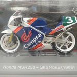 1/18 motor modell, motogp Honda NSR 250 Sito Pons 1988 fotó