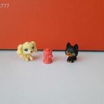 Eredeti Hasbro LPS Littlest Pet Shop Pet Pairs készlet ! Spániel és Dobermann ! LPS 91 , 92 fotó