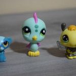 3 db-os Littlest Pet Shop figura /10/ fotó