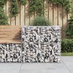 ezüst horganyzott vas gabion kosár 70 x 70 x 65 cm fotó