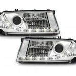 DAYLIGHT LED DRL Fényszórók Skoda Octavia I (08.2000-2010) Krómhoz fotó