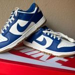 ÚJ EREDETI NIKE DUNK LOW-BLUE-WHITE” CIPŐ-38, 5EU! fotó