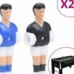 vidaXL 22 db csocsó játékos figura 12, 7 mm hosszú rúdhoz fotó