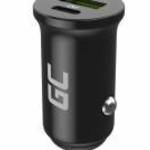 Green Cell Autós töltő 38W GC PowerRide Nano38, USB-C és USB-A porttal, Power Delivery és Ultra Char fotó