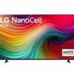 LG 75NANO82T3B 190, 5 cm (75") 4K Ultra HD Smart Wi-Fi Fekete televízió fotó