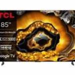 TCL X95 85X955 2, 16 M (85") 4K Ultra HD Smart Wi-Fi Fémes, Titán televízió fotó