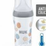 Baba cumisüveg NUK Perfect Match Temperature Control 260 ml szürke fotó