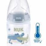 Baba cumisüveg NUK First Choice Temperature Control 150 ml blue fotó