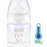 Baba cumisüveg NUK First Choice Temperature Control 150 ml white fotó