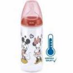 Baba tanuló itatópohár NUK Disney Mickey hőmérséklet jelzővel 300 ml piros fotó