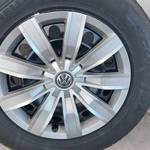 Gyári, VW Tiguán II. 5NA 17" lemezfelni 5x112 téli gumikkal fotó