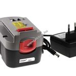 Helyettesítő akku Black and Decker fúró-csavarbehajtó HP148F2 Li-Ion + töltő fotó