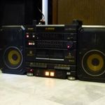 Sharp GX-67 boombox, fa hangdobozokkal ! fotó