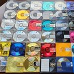 36 db MiniDisc lemez vegyesen fotó