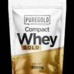 Compact Whey Gold fehérjepor - 2300 g - PureGold - vanília turmix fotó