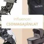 Leclerc Influencer Bundle Deal babakocsi szett csomagajánlat - Grey Melange fotó