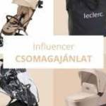 Leclerc Influencer Bundle Deal babakocsi szett csomagajánlat - Sand Chocolate fotó