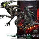 18-23cm-es Alien figura - NECA Aliens Fireteam Elite Series 2 - Spitter Alien Xenomorph figura savta fotó