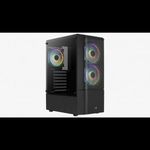 Aerocool Quantum Mesh FRGB ATX Fekete (Quantum Mesh-G-BK-v2) fotó