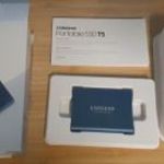 Samsung SSD T5 500GB külső ssd meghajtó fotó